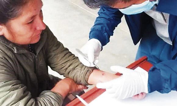 Glucantime es el medicamento que se administra a los pacientes con Uta. Foto: GEC.