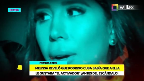 CORREO | Melissa Paredes responde las afirmaciones de Rodrigo Cuba