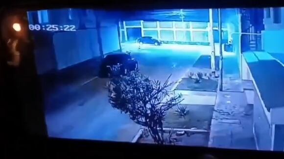 Cámara captó detonación en Ministerio Público de La Libertad