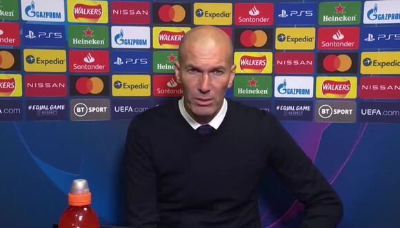 Zidane no aclara su futuro: "Solo pienso en la Liga, el resto será después"