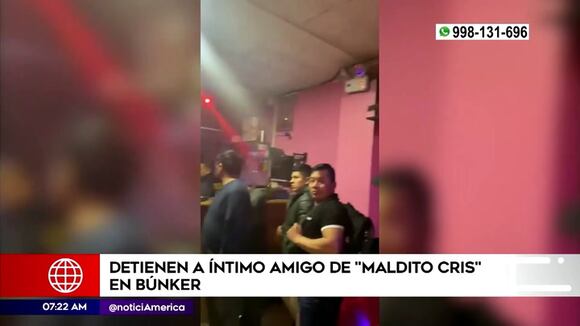 Capturan a amigo del Maldito Cris