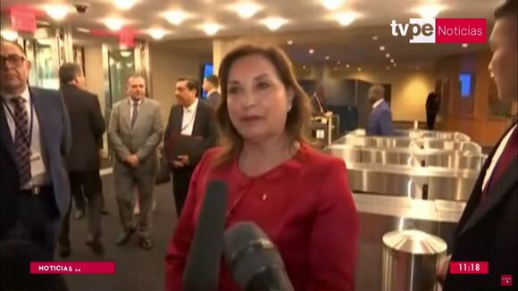 Declaraciones de Dina Boluarte desde la ONU