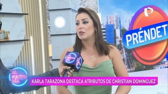 CORREO | Karla Tarazona asegura que podría perdonar a Christian Domínguez pero aclara: “Tengo dignidad”