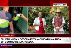 Loreto: Detienen a ucraniano por asesinar y descuartizar a su pareja en Yurimaguas (VIDEO)