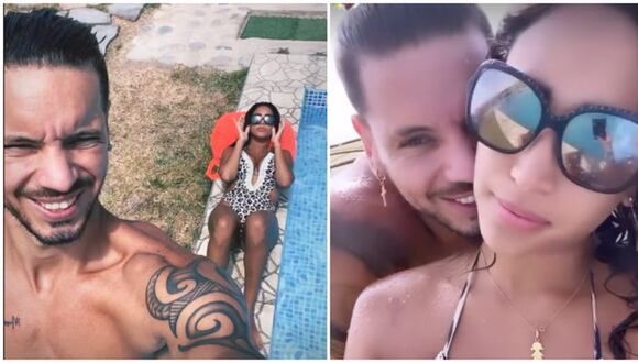 CORREO - Melissa y Anthony disfrutan de una tarde en la piscina
