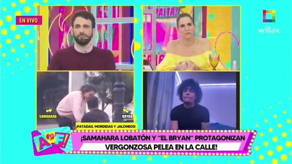 Rodrigo González indignado con Bryan Torres por patear a Samahara Lobatón