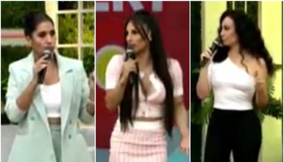 Allison Pastor y Janet Barboza discuten en vivo