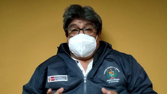 Oster Paredes, gerente regional de Educación de La Libertad