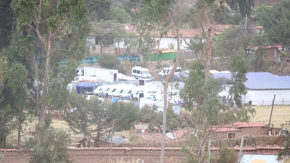 Transformers instala todo un campamento en Sacsayhuamán para rodar película