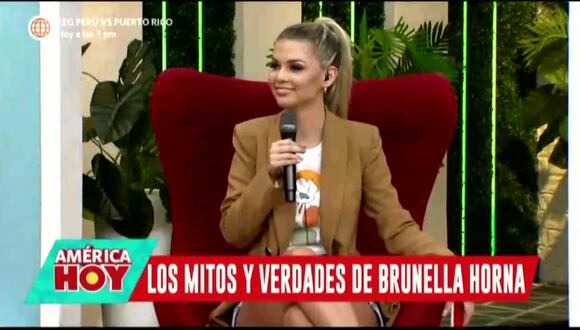 Brunella Horna dice que está resignada a no casarse con RIchard Acuña