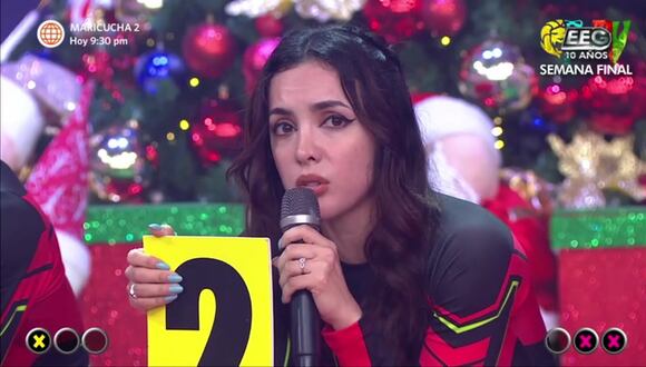 Mister G bromea con Rosángela