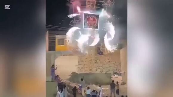 Trujillo: Queman castillo con símbolo de "Los Pulpos"