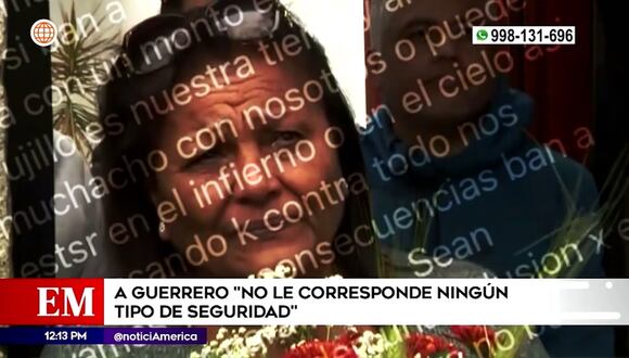 comandante Zanabria descarta seguridad a Paolo Guerrero y su madre