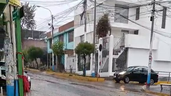 CORREO | Lluvias intensas en Arequipa afectan obra abandonada