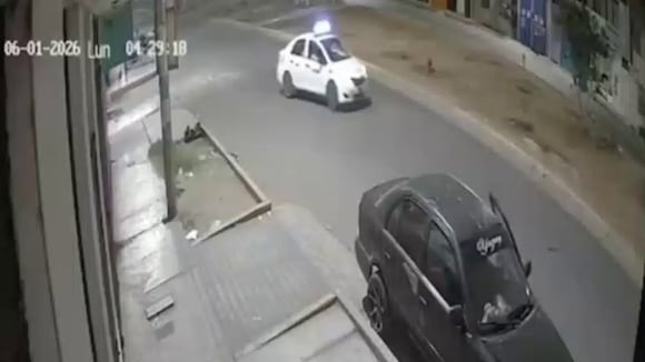 Hurto de vehículo en La Esperanza
