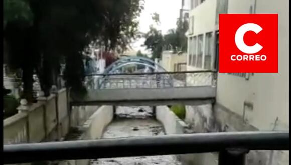 VIDEO | Torrenteras de Arequipa se activan debido a las fuertes lluvias