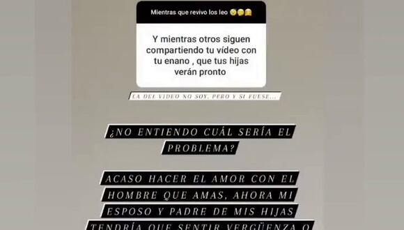 CORREO | Karen Schwarz y Ezio Oliva responden sobre su supuesto video íntimo