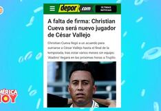 Brunella Horna sorprendida por el posible fichaje de Christian Cueva por César Vallejo (VIDEO)