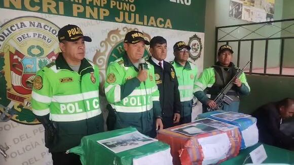 CORREO | Puno: Detienen a dos personas con 90 paquetes de droga en la frontera con Bolivia