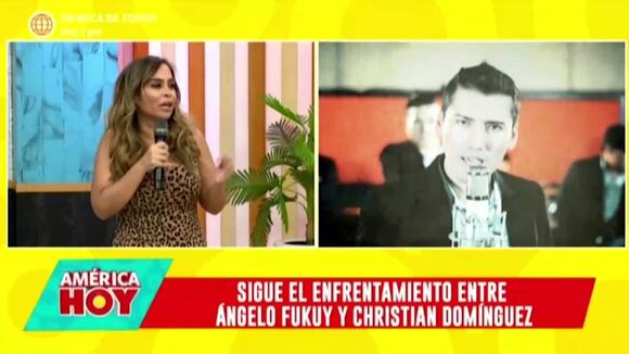 Christian Domínguez sobre Ángelo Fukuy: “En cámaras tengo que saludarlo por temas de cortesía” (VIDEO) - Correo