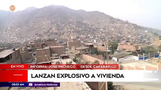 Extorsionadores atacan vivienda en Carabayllo y dejan amenaza escrita (VIDEO)
