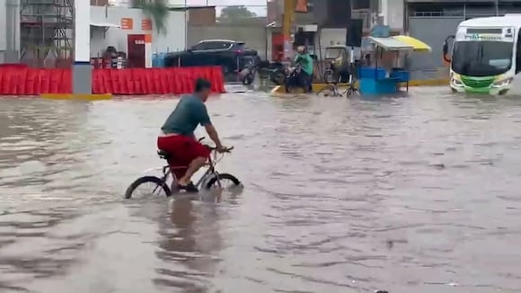 CORREO | Piura: lluvias inundan Chulucanas, 4 de Octubre, Ignacio Merino y otros sectores