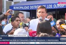 Padres increpan al alcalde de Los Olivos y exigen mayor seguridad en colegios