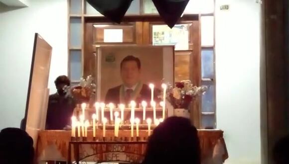 CORREO - Velatorio del alcalde de la provincia de La Mar, Wilber Manyavilca