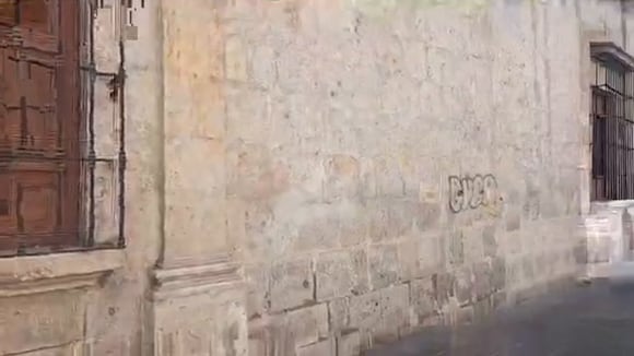 CORREO | la antigua calle de la Aduana y los trampantojos de Arequipa