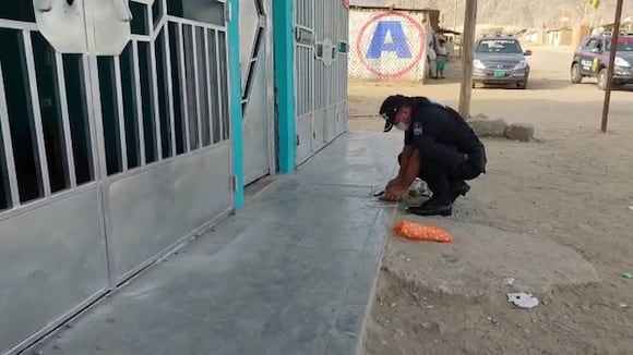 Dejan artefacto explosivo en El Porvenir