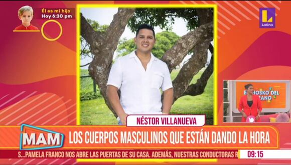 Melissa Paredes reacciona a foto de Néstor Villanueva