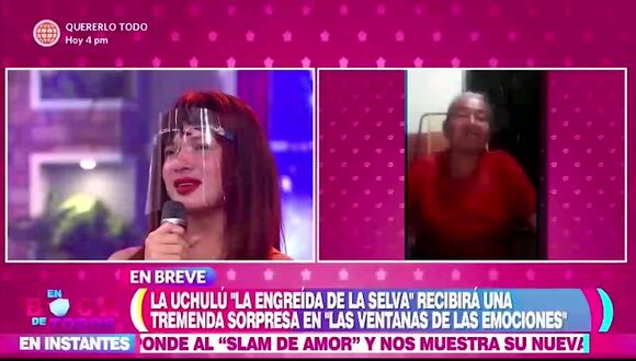 CORREO - La Uchulú se quiebra en vivo al escuchar palabras de su abuela: “has alcanzado la fama, no te olvides de mí”