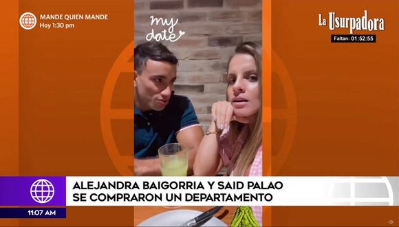 Alejandra Baigorria reveló que se compró un departamento en Miraflores con Said Palao: Más adelante la casa