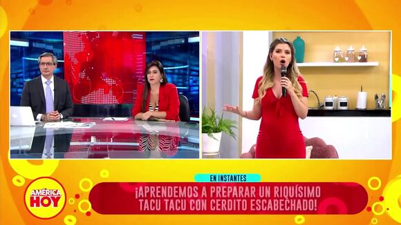 Brunella Horna fue en búsqueda de Lionel Messi