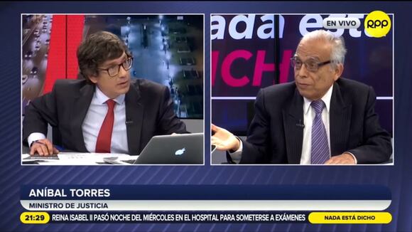 Ministro Aníbal Torres: "Ideario de Perú Libre jamás se va a imponer”