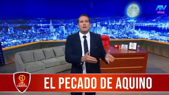 Paco Bazán fue duro en su crítica con Pedro Aquino por supuesta infidelidad (Video: ATV)
