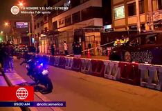 Presunto proxeneta es asesinado a balazos en Lince (VIDEO)