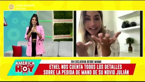 Ethel llora de emoción tras reportaje