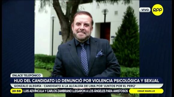 CORREO | Gonzalo Alegría sobre su hijo