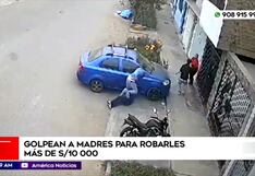 SMP: Delincuentes golpean y roban 10 mil soles a madres de familia destinados a fiesta de promoción