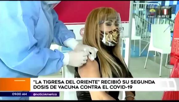Tigresa del Oriente se vacunó contra la COVID-19