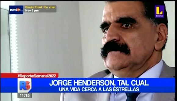 Declaraciones de Jorge Henderson