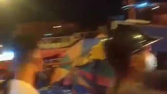 Incendio en el Mercado Modelo de Tumbes