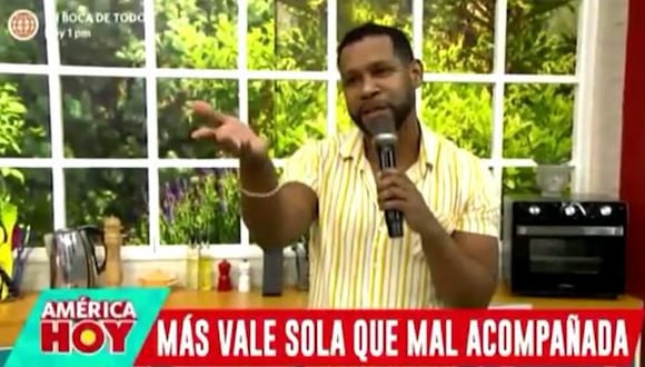 Giselo admite haber sido infiel