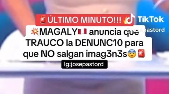 CORREO | Miguel Trauco envió cartas notariales al programa de Magaly Medina por difusión de imágenes junto a mujer