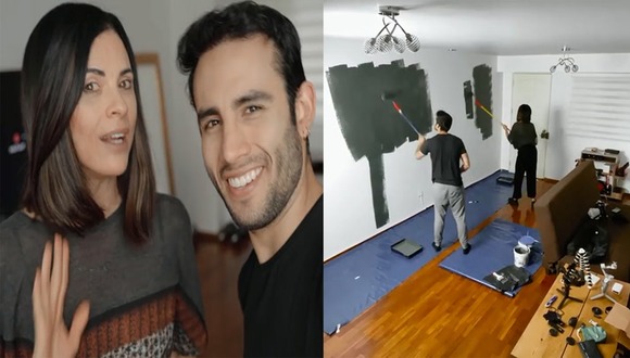 ZONA POPULAR | Fiorella Rodríguez y su novio Jean Pierre muestran cómo decoraron su nido de amor