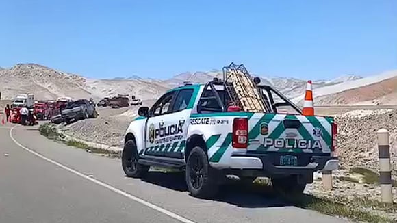 Choque en vía a Cerro Verde deja un fallecido en Arequipa