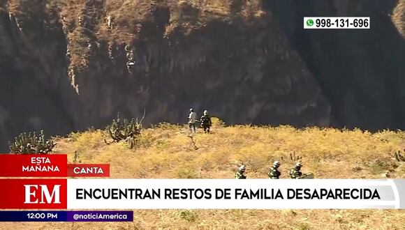 Tragedia en Canta: Hallan sin vida a familia