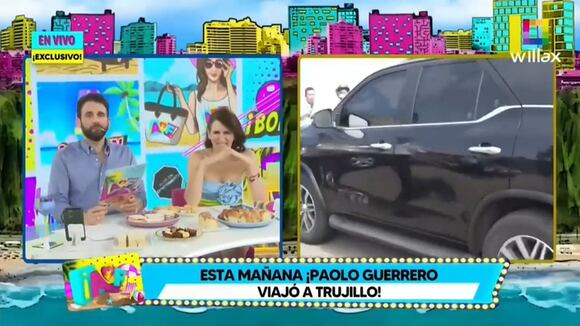 OJO Y CORREO | Paolo Guerrero utilizó camioneta de Sheyla Rojas