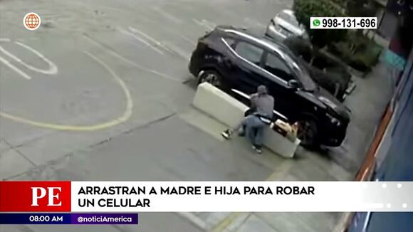 Asaltan a madre e hija
